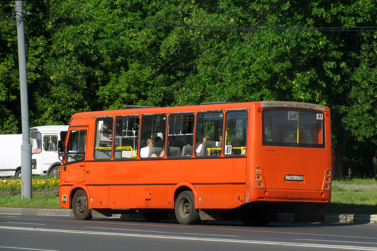 Нижегородская область, ПАЗ-320414-05 "Вектор" № О 756 УХ 152