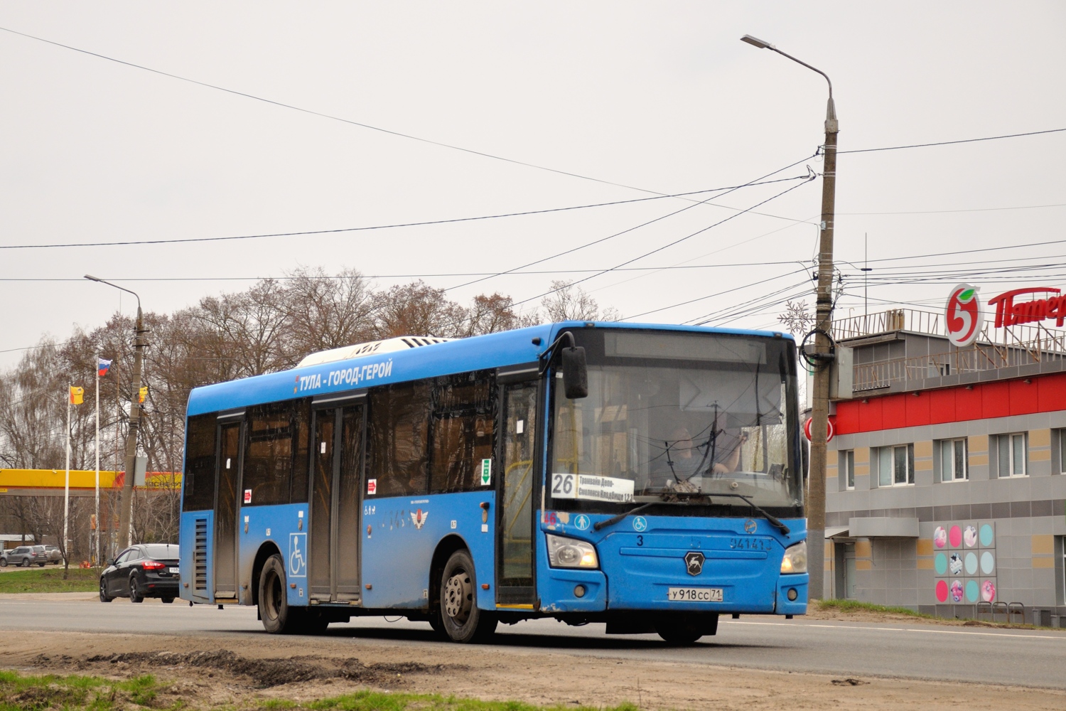 Тульская область, ЛиАЗ-4292.60 (1-2-1) № 460