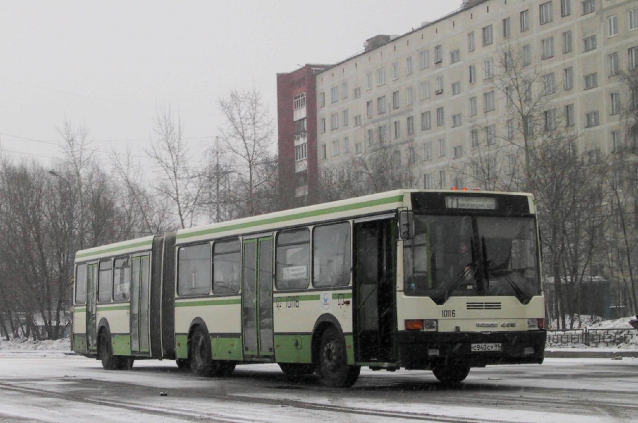 Москва, Ikarus 435.17 № 10116