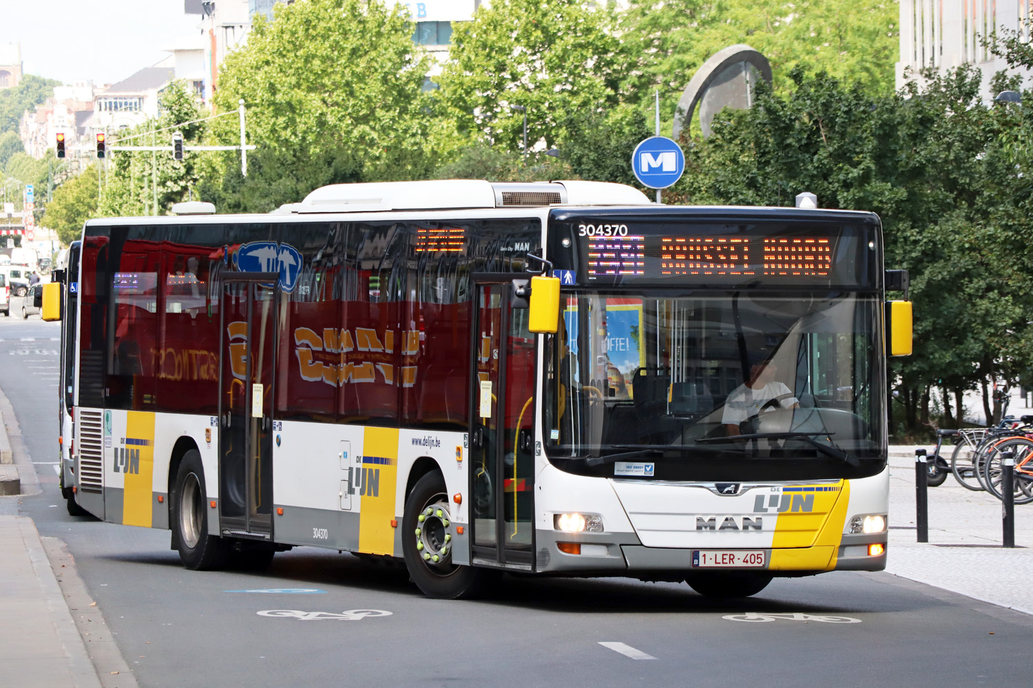 Бельгия, MAN A21 Lion's City NL283 № 1-LER-405