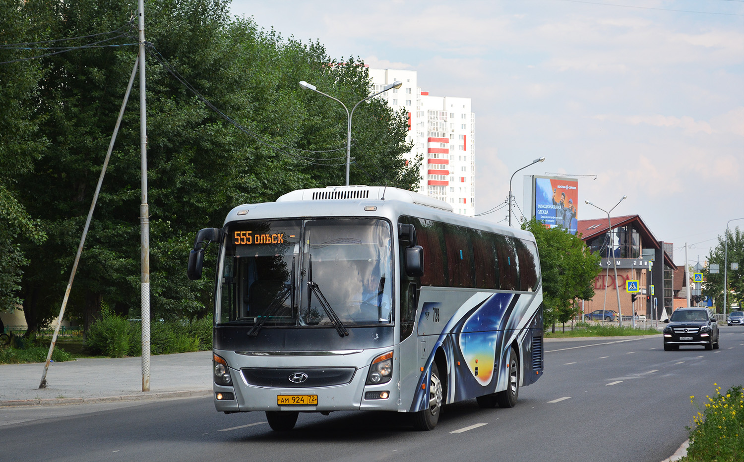 Тюменская область, Hyundai Universe Space Luxury № 729