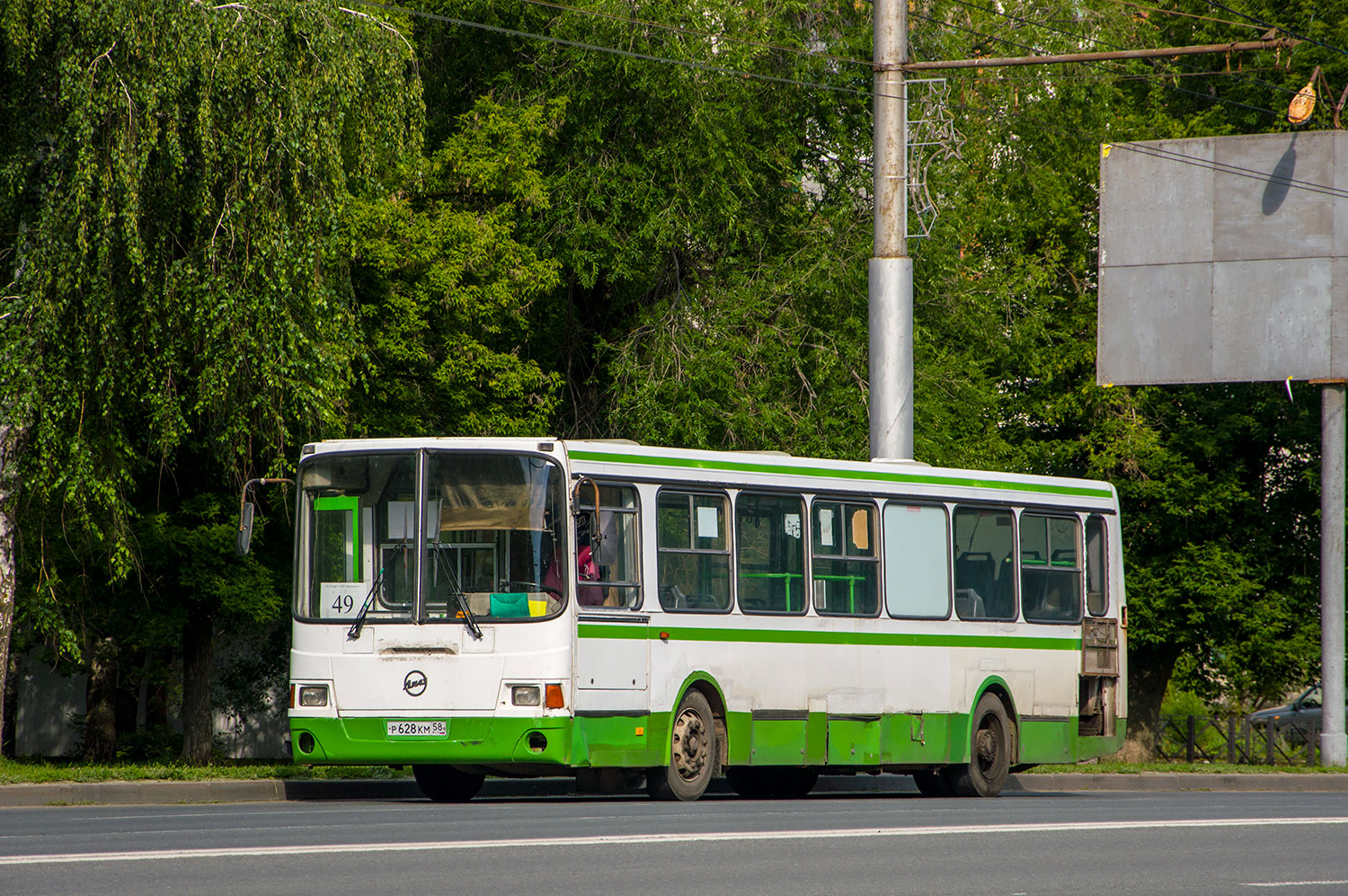 Пензенская область, ЛиАЗ-5256.45 № Р 628 КМ 58