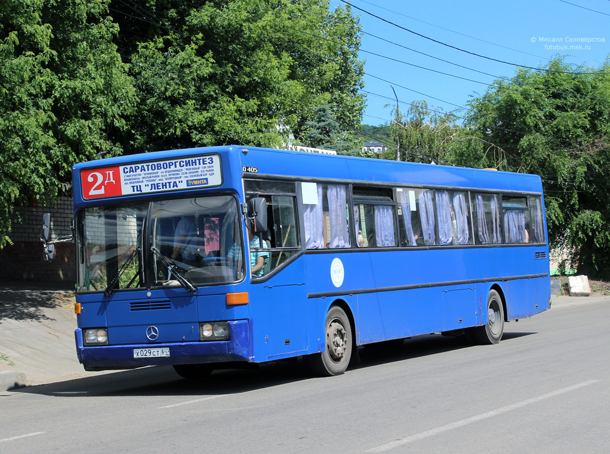 Саратовская область, Mercedes-Benz O405 № Х 029 СТ 64