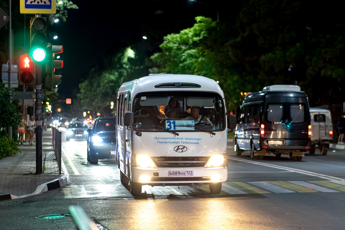 Краснодарский край, Hyundai County Kuzbass № Н 889 НХ 123