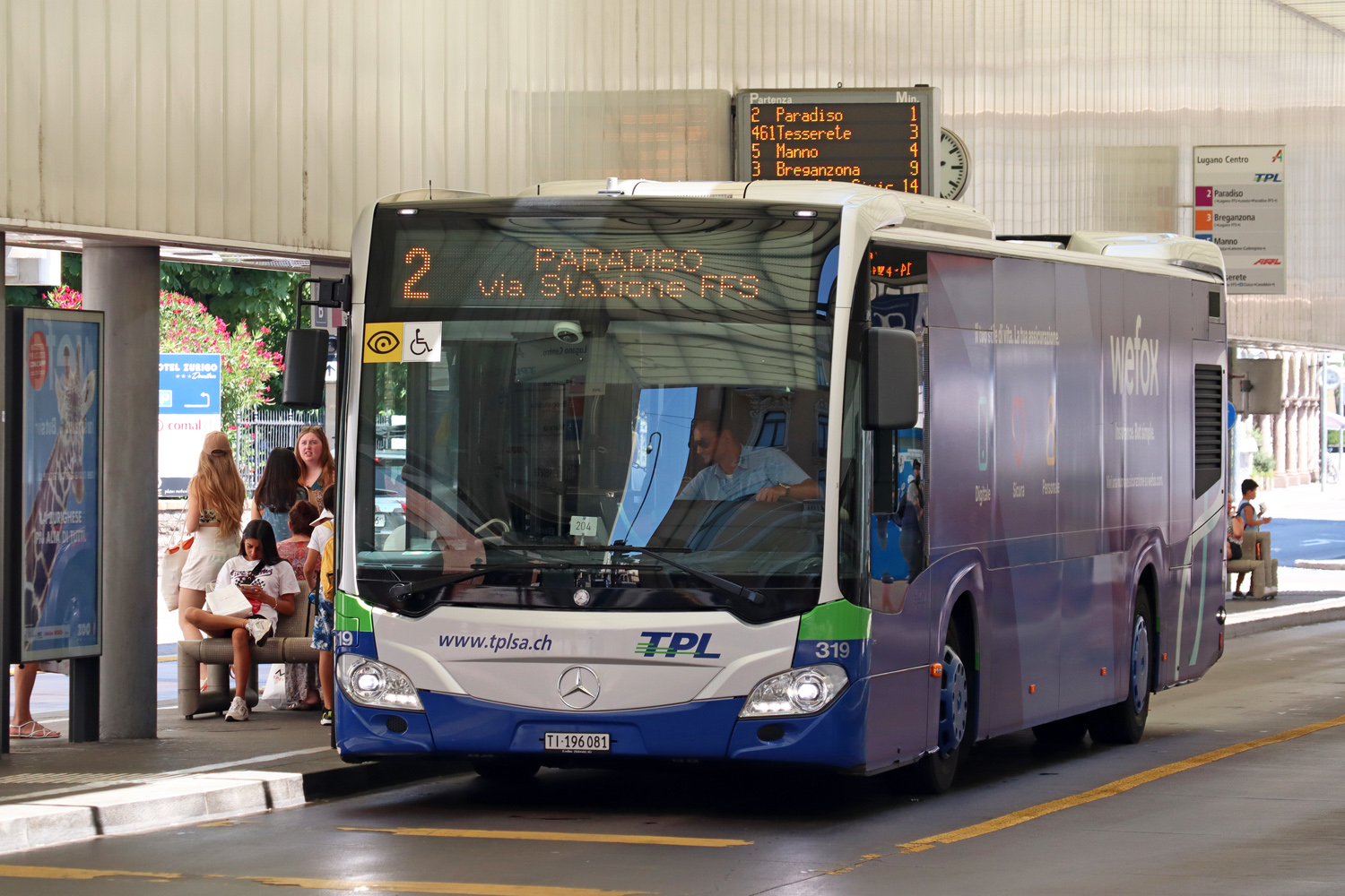 Швейцария, Mercedes-Benz Citaro C2 № 319