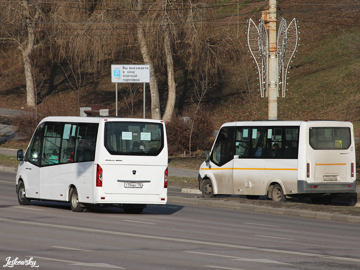 Воронежская область, ГАЗ-A68R52 City № Т 754 ВУ 136