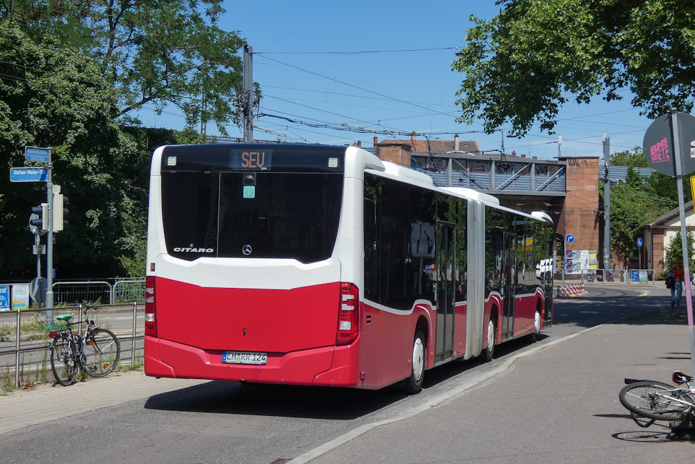 Баден-Вюртемберг, Mercedes-Benz Citaro C2 G № EM-RR 124