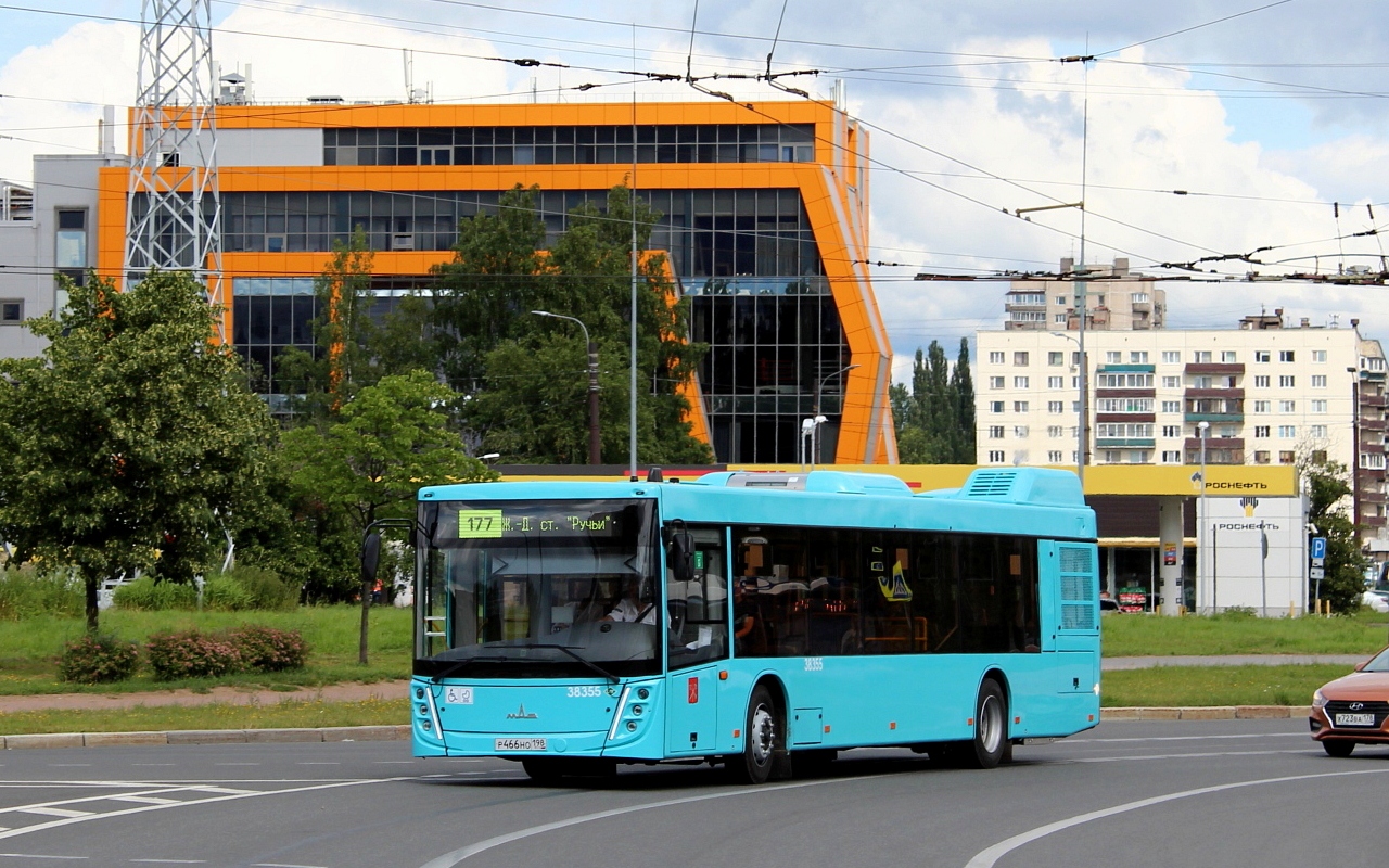 Санкт-Петербург, МАЗ-203.947 № 38355