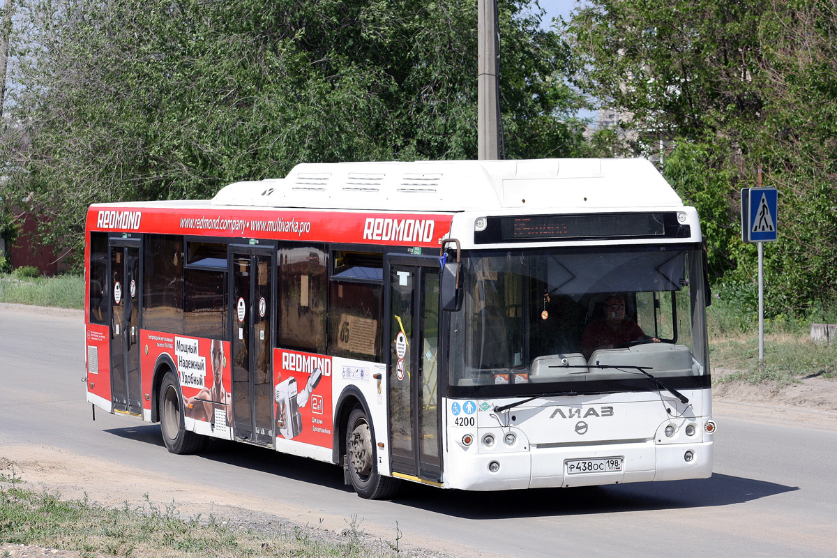 Волгоградская область, ЛиАЗ-5292.67 (CNG) № 4200