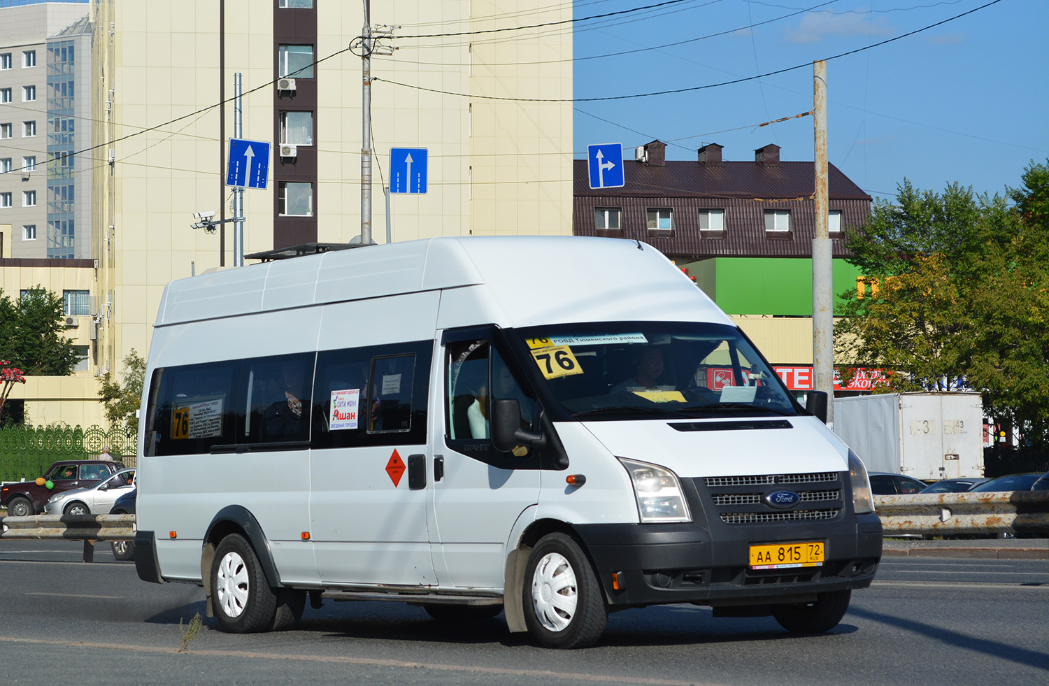 Тюменская область, Промтех-224326 (Ford Transit) № АА 815 72