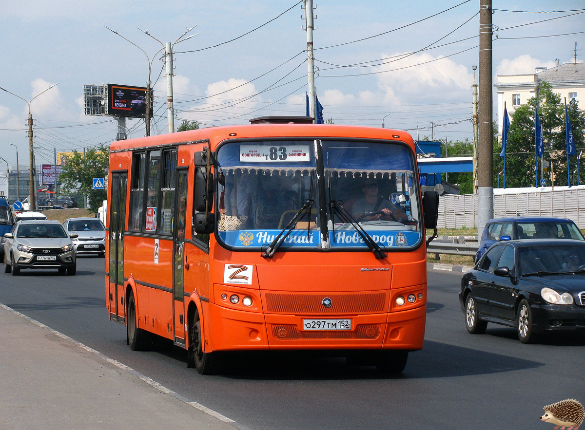 Нижегородская область, ПАЗ-320414-05 "Вектор" № О 297 ТМ 152