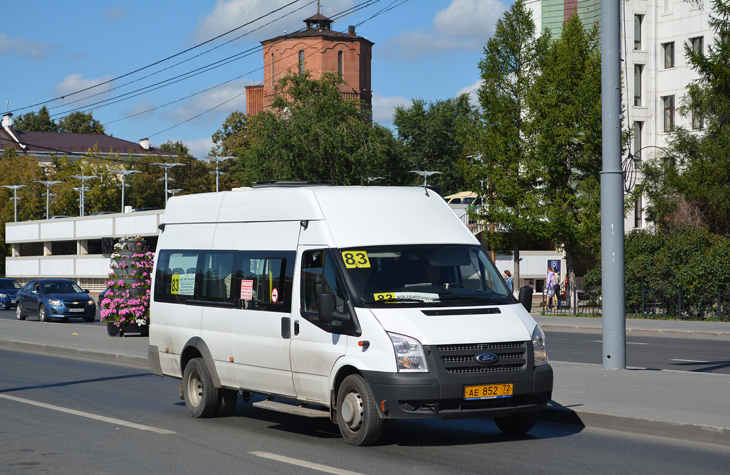 Тюменская область, Нижегородец-222709  (Ford Transit) № АЕ 852 72