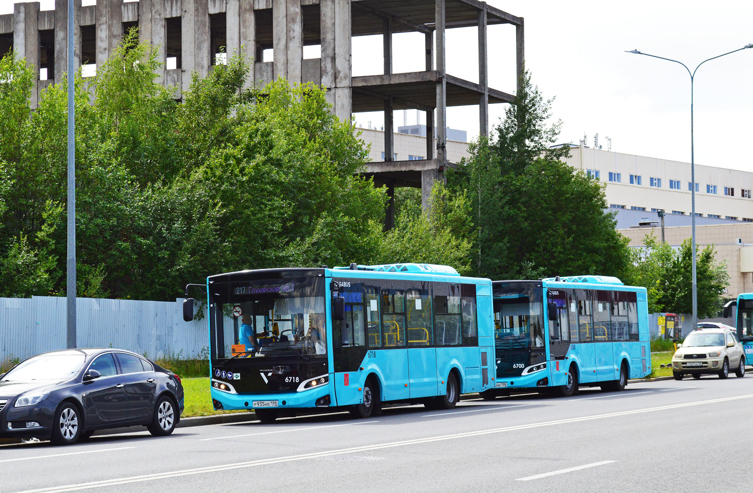 Санкт-Петербург, Volgabus-4298.G4 (LNG) № 6718