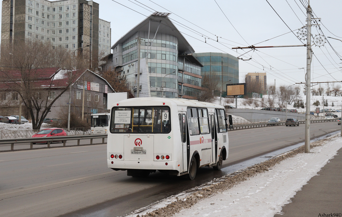 Красноярский край, ПАЗ-32054 № В 366 НР 124