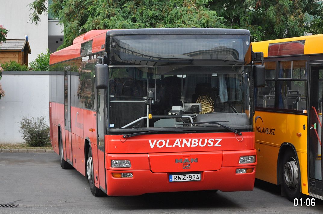 Венгрия, MAN A72 Lion's Classic SÜ363 № RWZ-934 Венгрия, MAN A72 Lion's Classic SÜ363 № RWZ-934