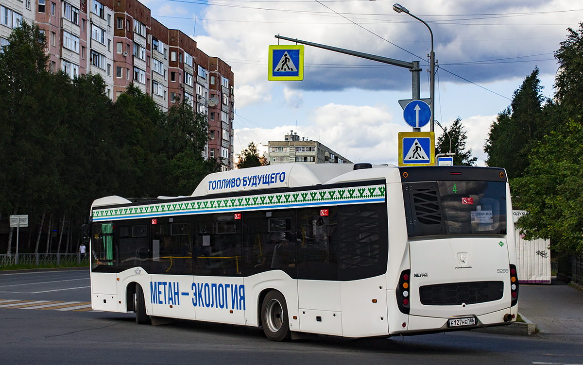 Khanty-Mansi AO, NefAZ-5299-40-57 (CNG) č. Е 127 НЕ 186