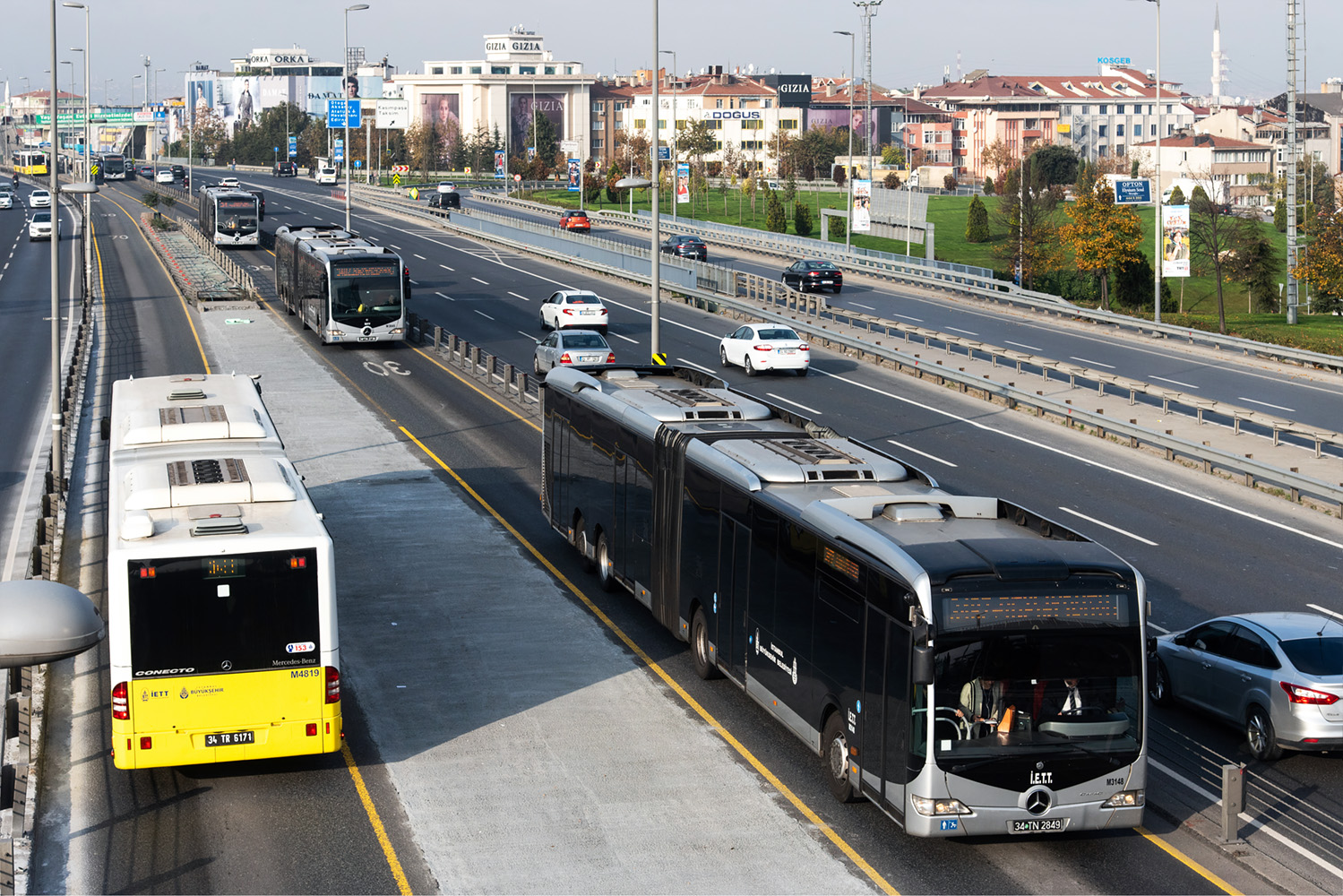 Турция, Mercedes-Benz Conecto II G № M4819; Турция, Mercedes-Benz O530GL CapaCity № M3148