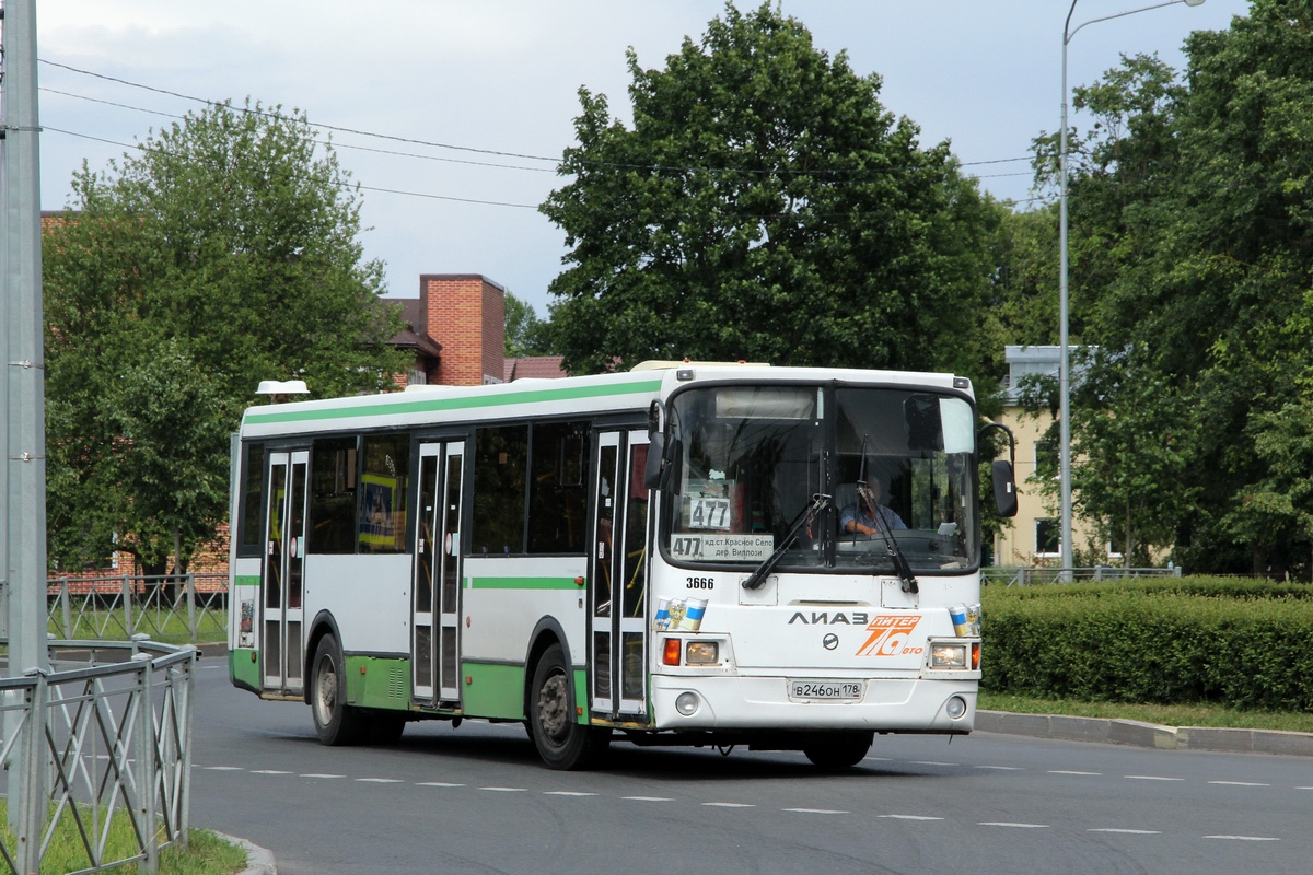 Санкт-Петербург, ЛиАЗ-5293.60 № 3666