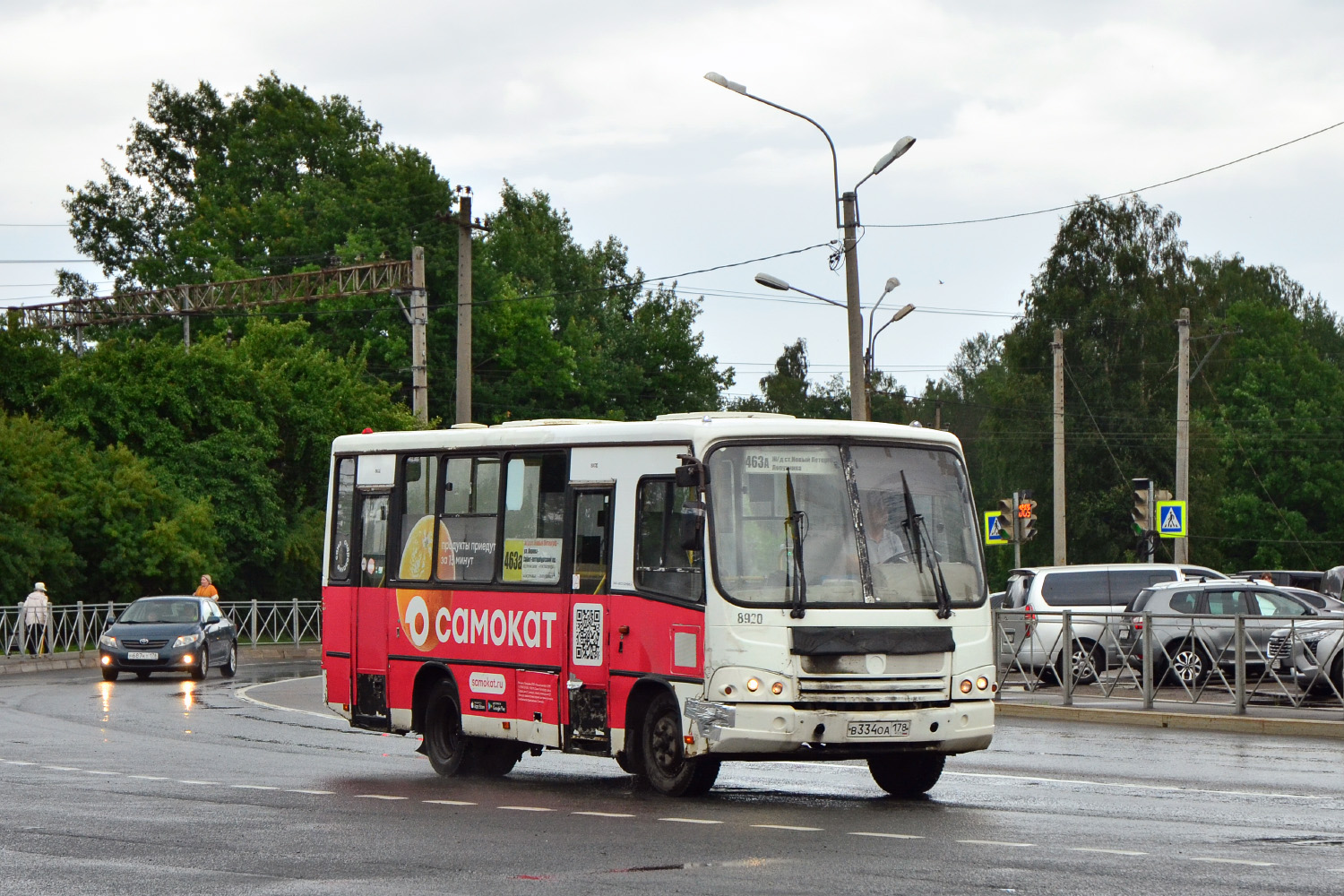 Санкт-Петербург, ПАЗ-320402-05 № 8920