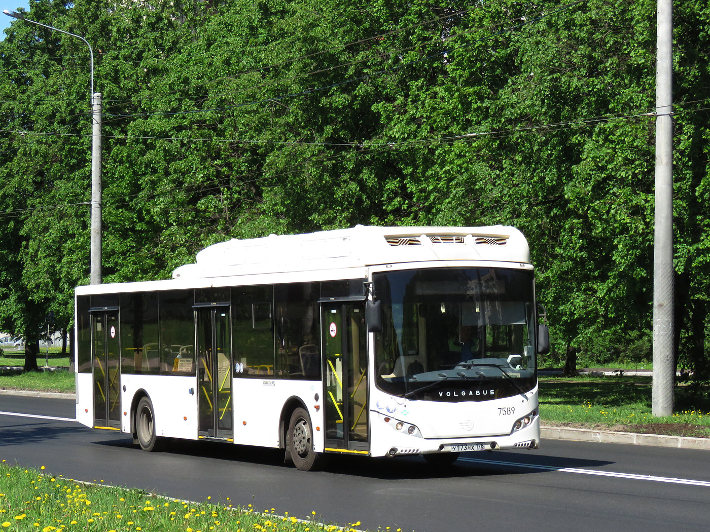 Санкт-Петербург, Volgabus-5270.G2 (CNG) № 7589