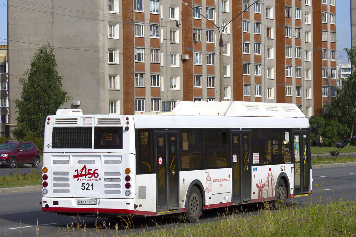 Вологодская область, ЛиАЗ-5292.67 (CNG) № 0521