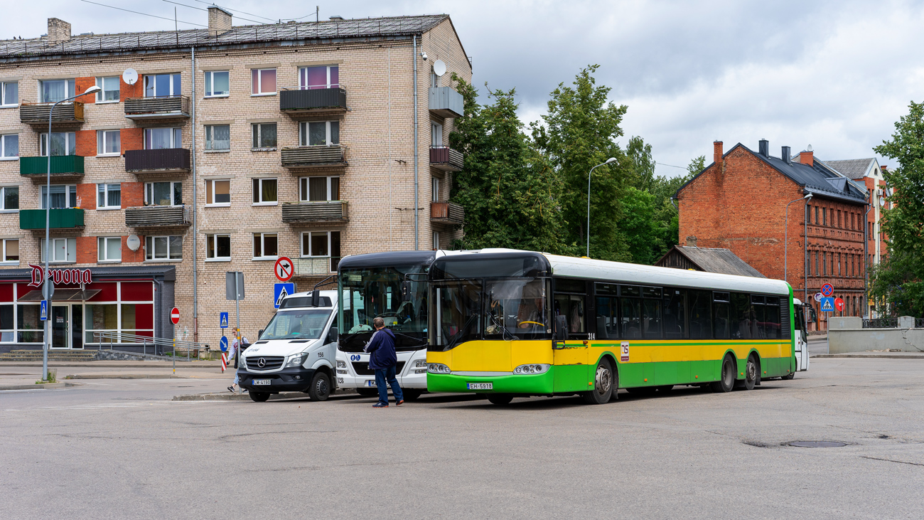 Латвия, Solaris Urbino I 15 № 314