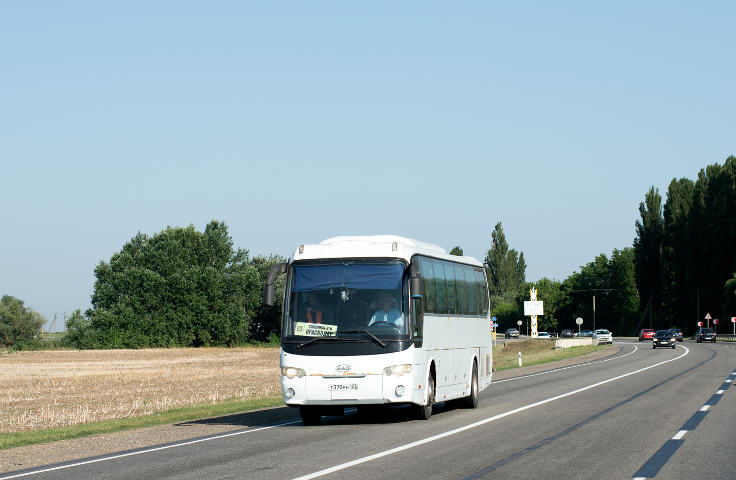 Krasnodar region, JAC HK6120 # Т 370 РН 123