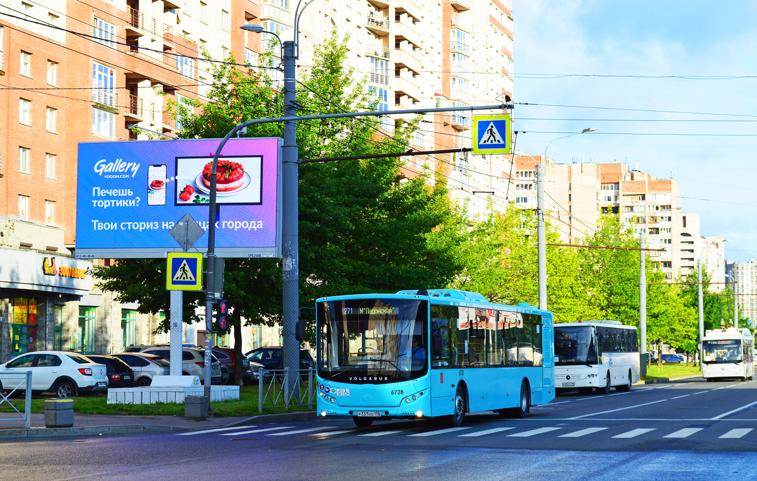 Санкт-Петербург, Volgabus-5270.G4 (LNG) № 6728