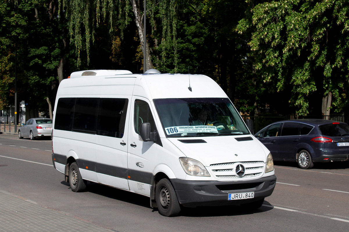 Литва, Mercedes-Benz Sprinter W906 311CDI № JRU 840