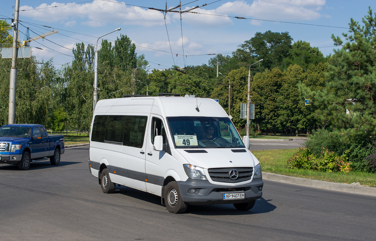 Запорожская область, Mercedes-Benz Sprinter W906 316CDI № AP 9407 EM