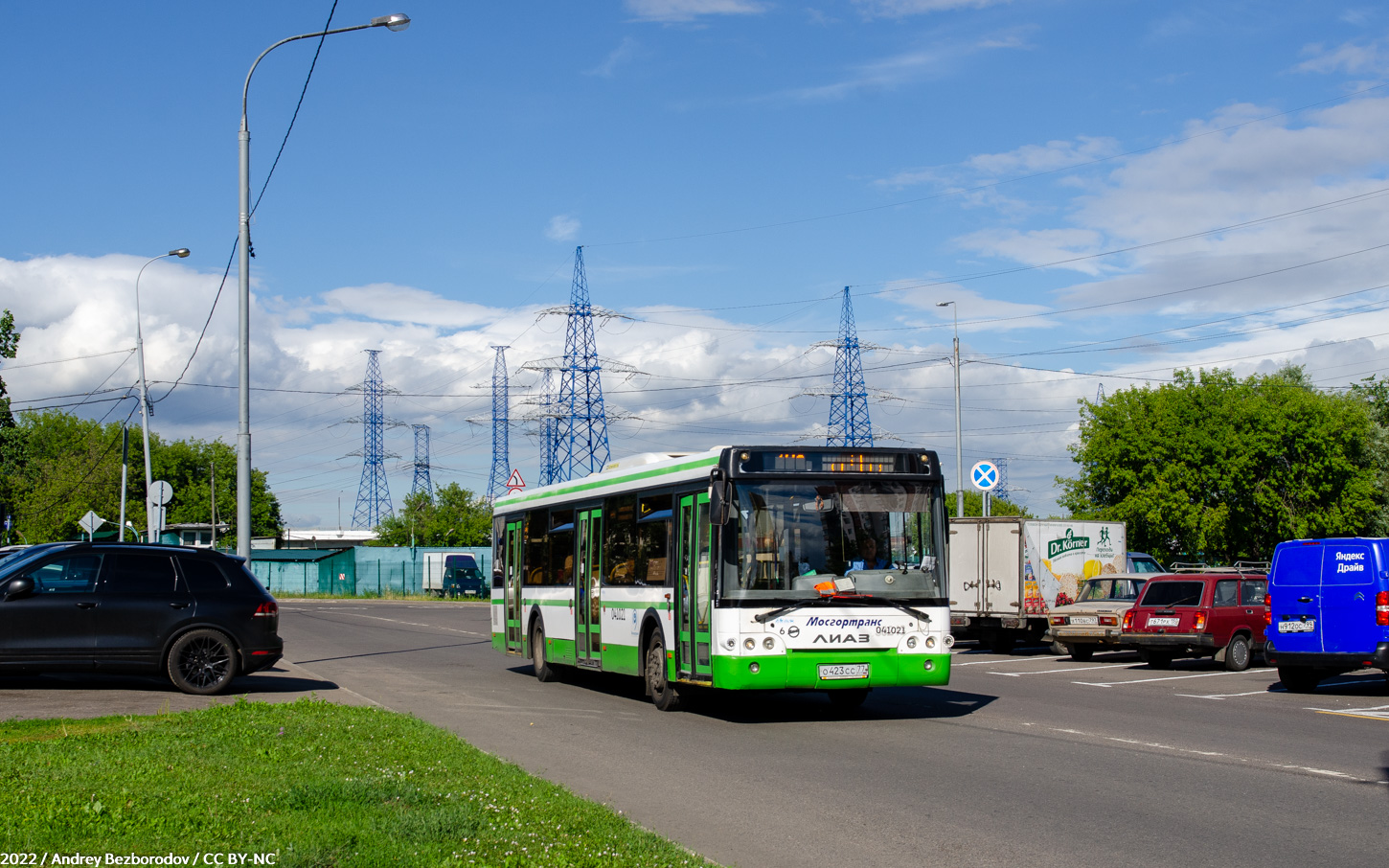 Москва, ЛиАЗ-5292.22 (2-2-2) № 041021