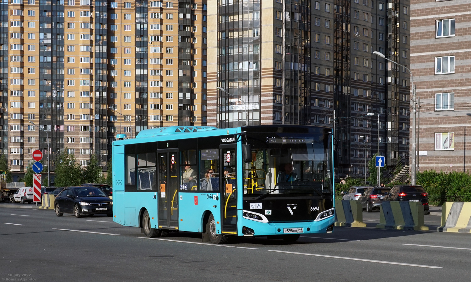 Санкт-Петербург, Volgabus-4298.G4 (LNG) № 6694