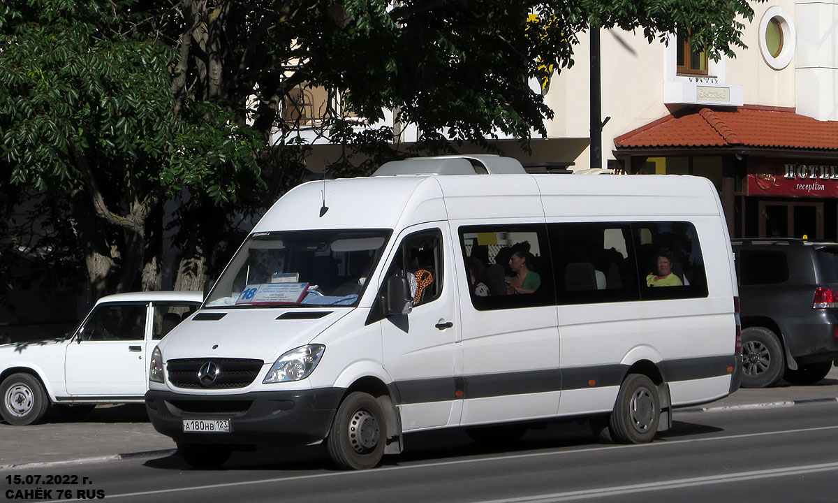 Краснодарский край, Луидор-22360C (MB Sprinter) № А 180 НВ 123