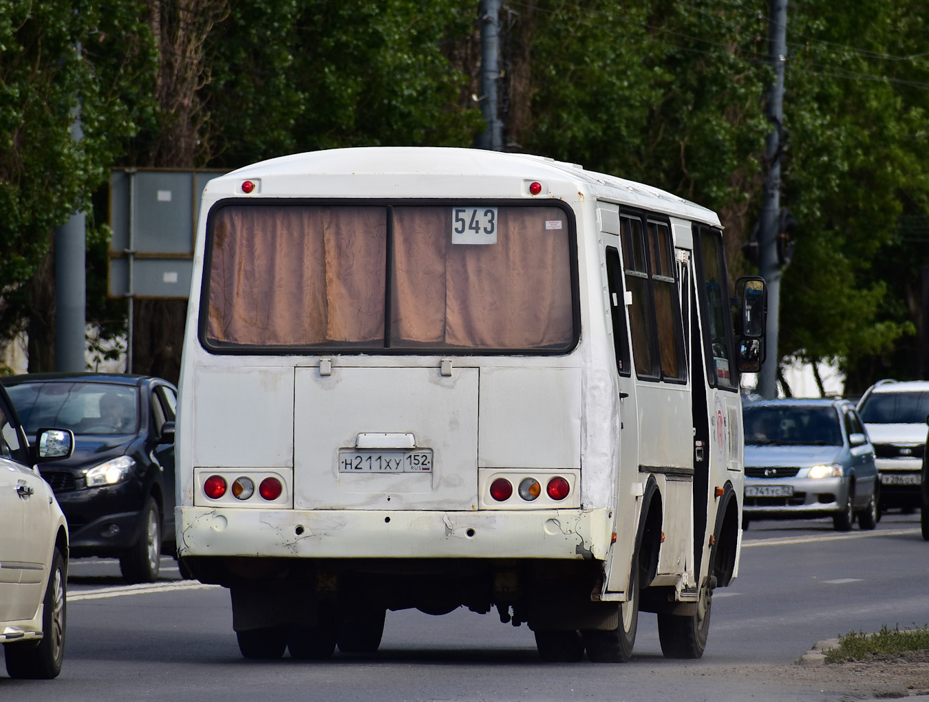 Нижегородская область, ПАЗ-32053 № Н 211 ХУ 152