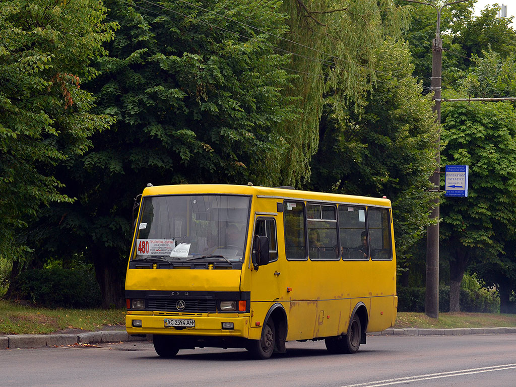 Volinskaya region, BAZ-A079.14 "Prolisok" # AC 2394 AM