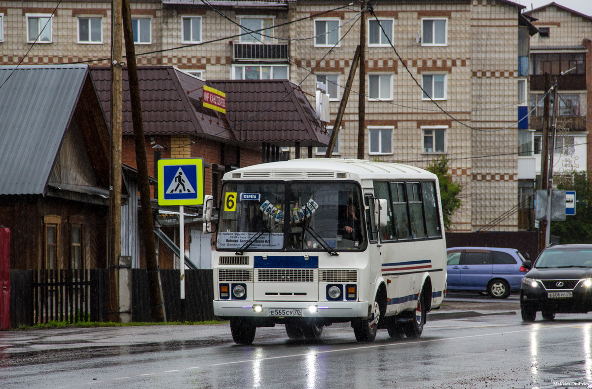 Томская область, ПАЗ-32054 № Е 565 СУ 70