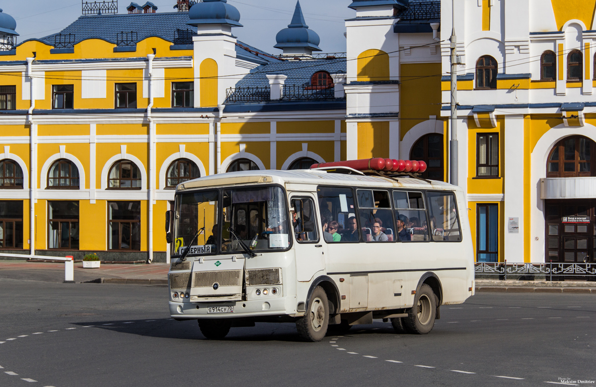 Томская область, ПАЗ-32054 № Е 914 СУ 70