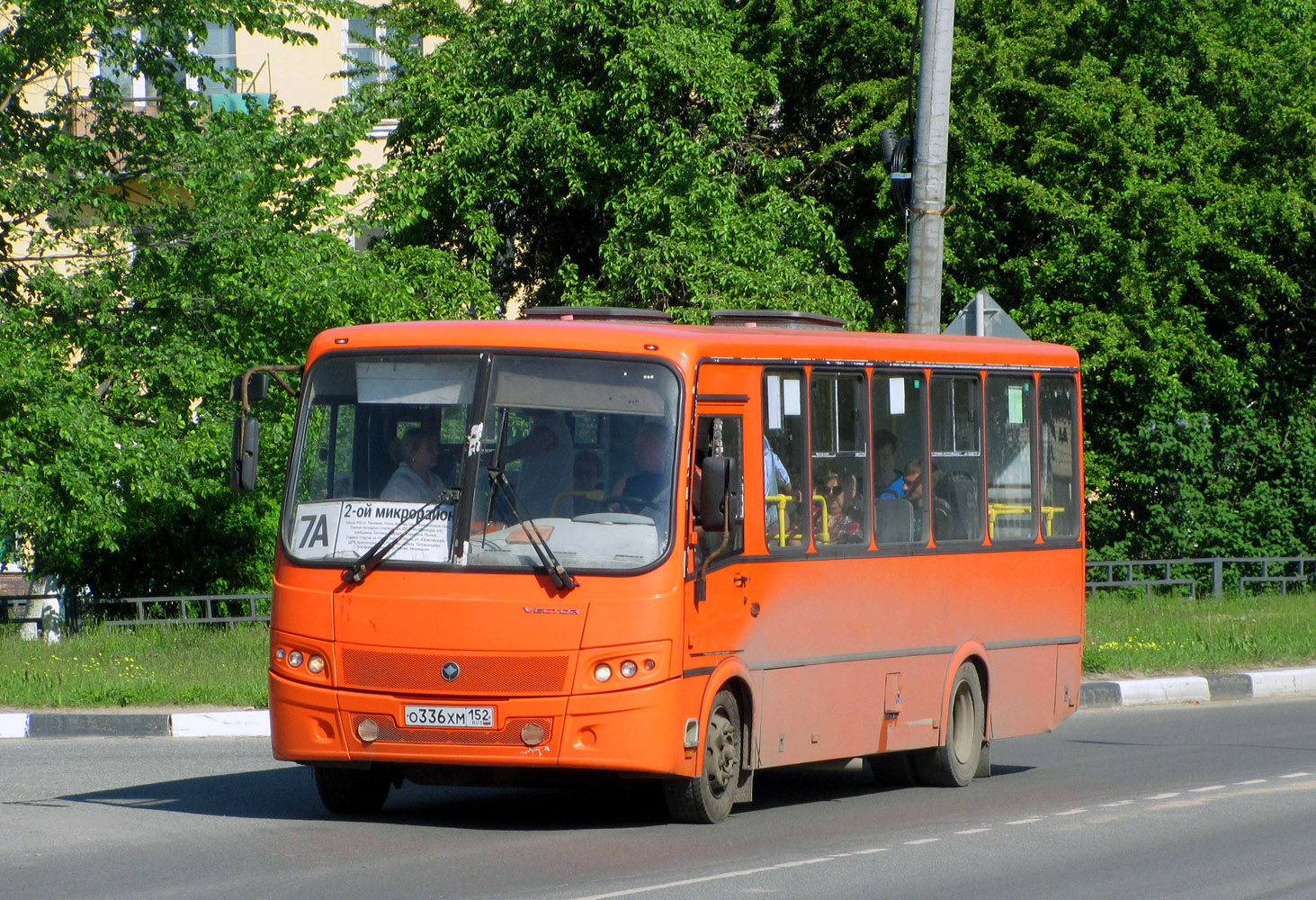 Нижегородская область, ПАЗ-320414-05 "Вектор" № О 336 ХМ 152