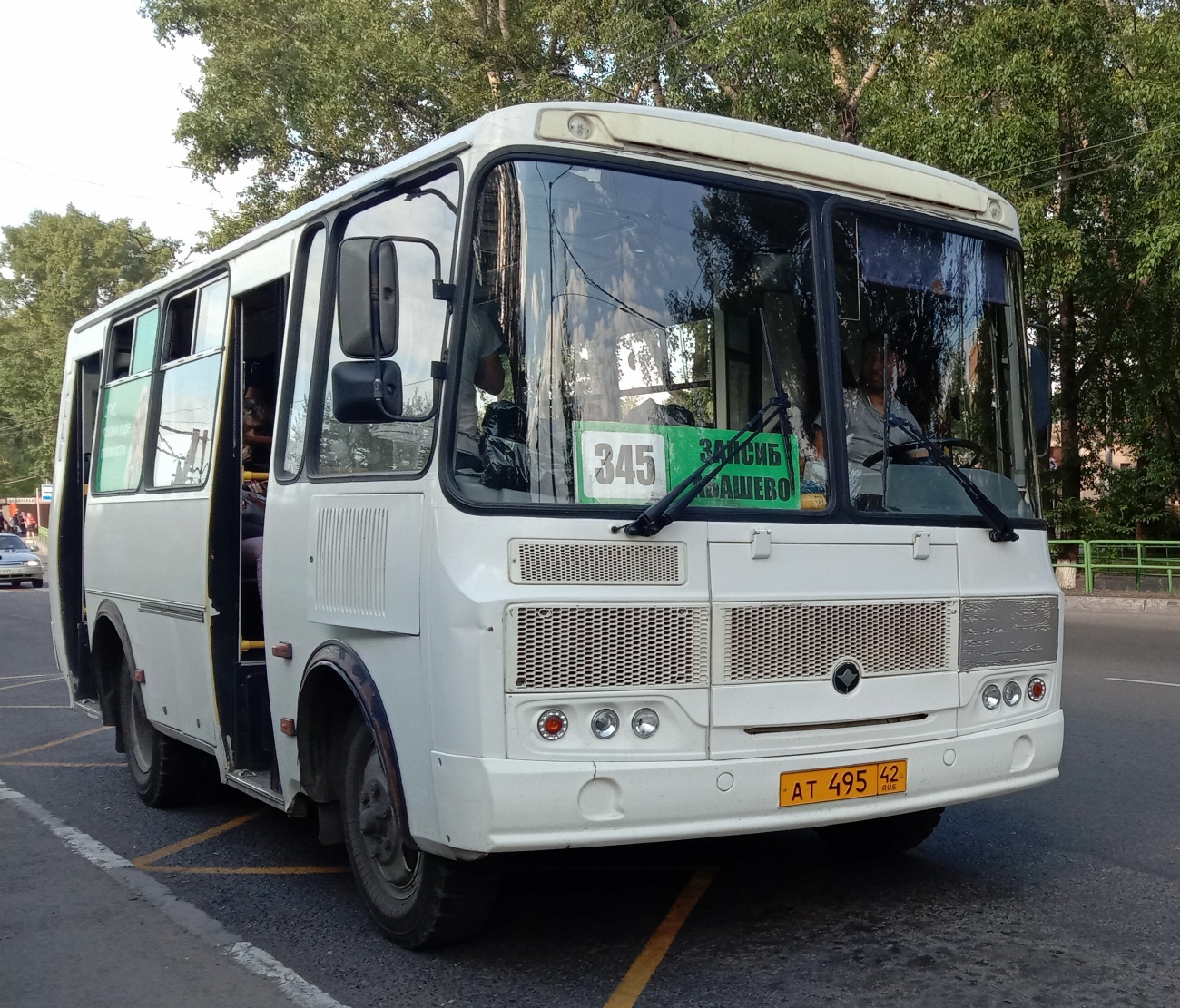 Кемеровская область - Кузбасс, ПАЗ-32054 № АТ 495 42
