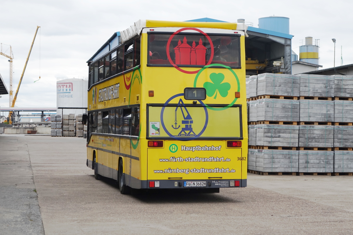 Бавария, Waggon Union (MAN 592 SD202) № FÜ-N 3682H