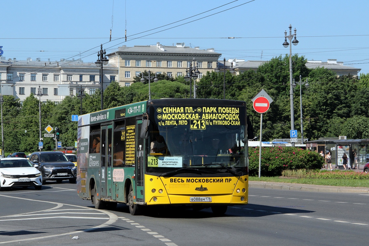 Санкт-Петербург, МАЗ-206.067 № В 088 ВМ 178