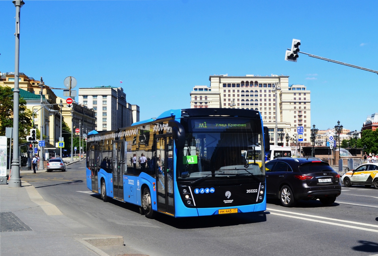 Moskau, NefAZ-5299-40-52 Nr. 202222