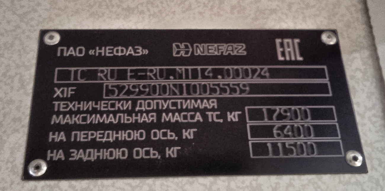 Пермский край, НефАЗ-5299-11-56 № Р 667 ХТ 18