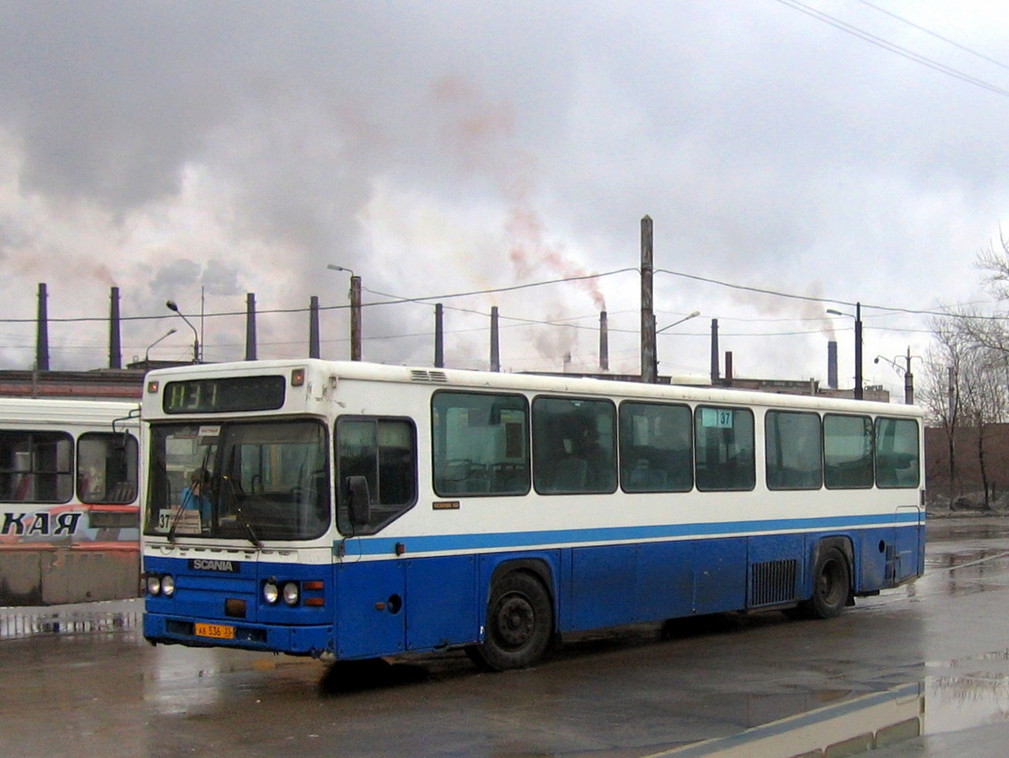 Вологодская область, Scania CN112CLB № АВ 536 35