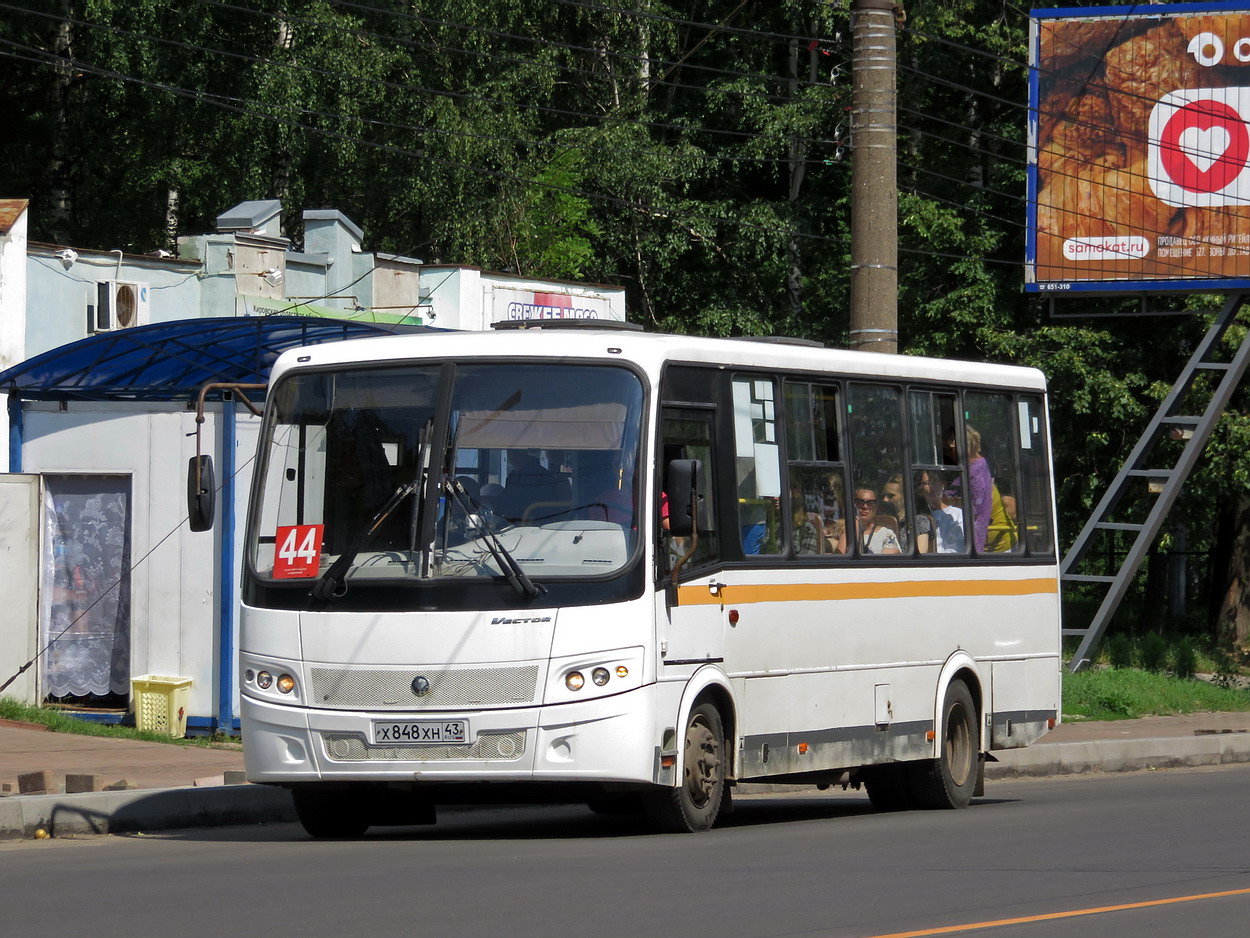 Кировская область, ПАЗ-320412-05 "Вектор" № Х 848 ХН 43