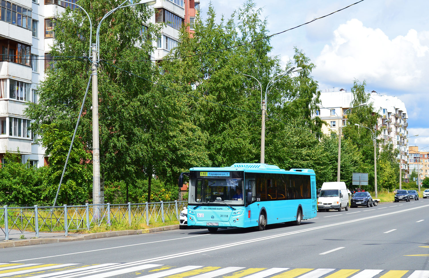 Санкт-Петербург, ЛиАЗ-5292.67 (LNG) № 31118