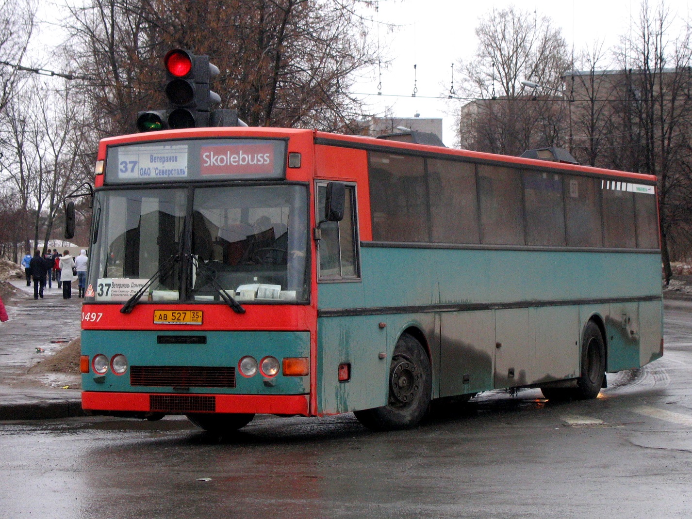 Вологодская область, Ajokki Express № АВ 527 35