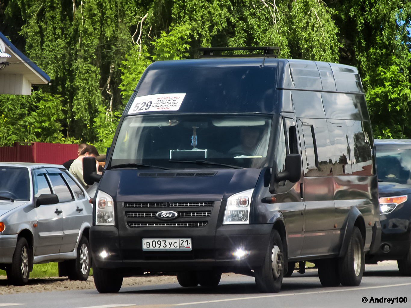 Чувашия, Имя-М-3006 (Z9S) (Ford Transit) № В 093 УС 21