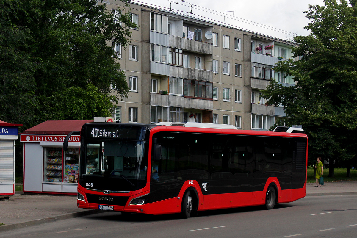 Lietuva, MAN 12C Lion's City 12 NL330 EfficientHybrid Nr. 946