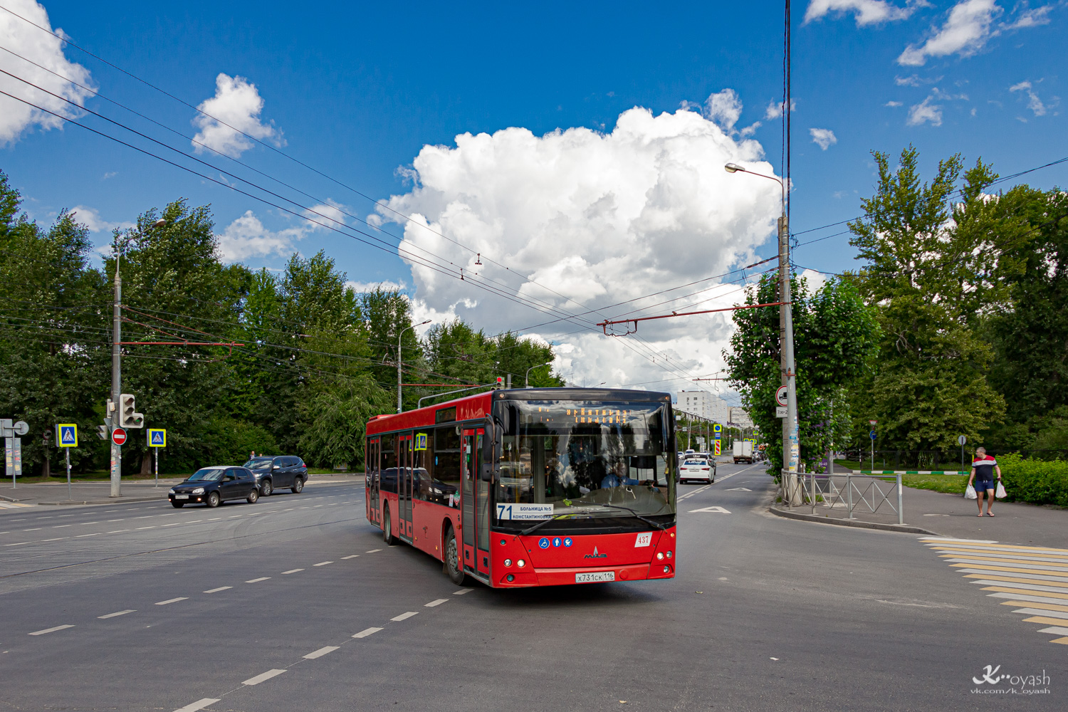 Татарстан, МАЗ-203.069 № 437